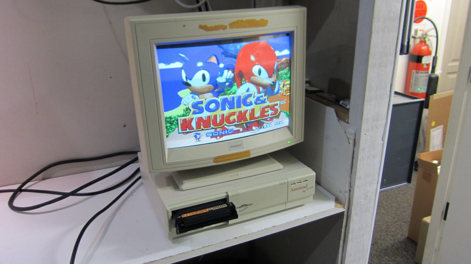 Amstrad Sega Mega PC 386SX Arrival
