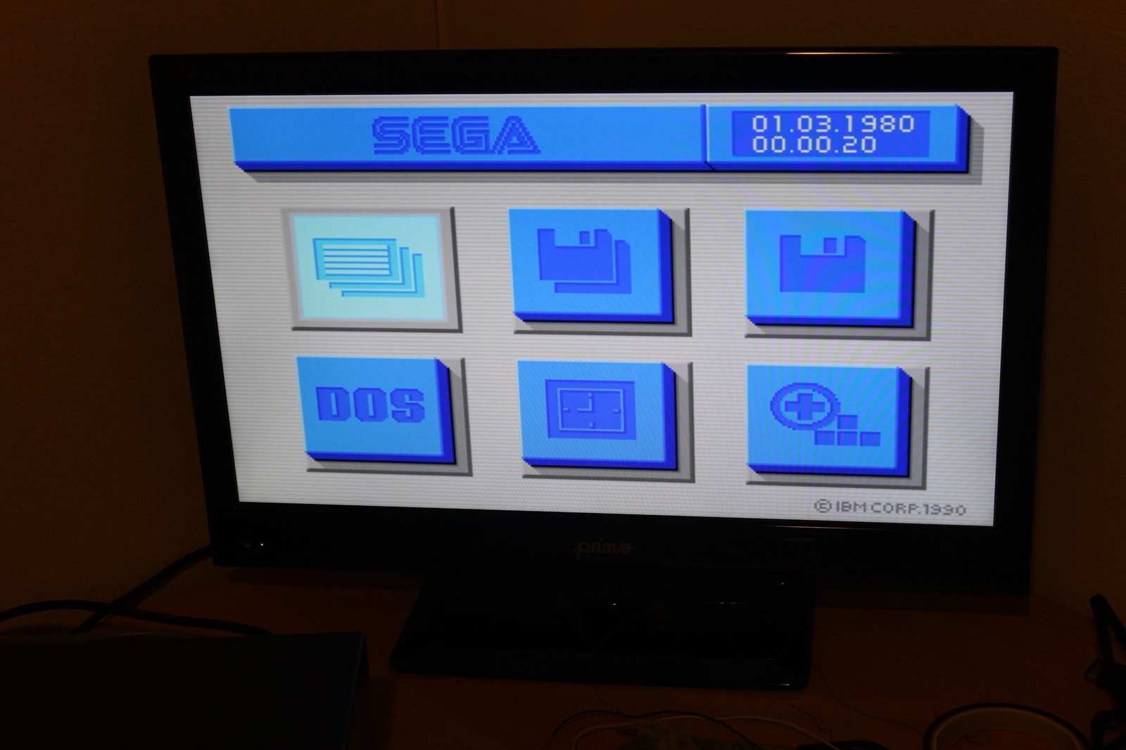 Sega TeraDrive 286 Diagnostics