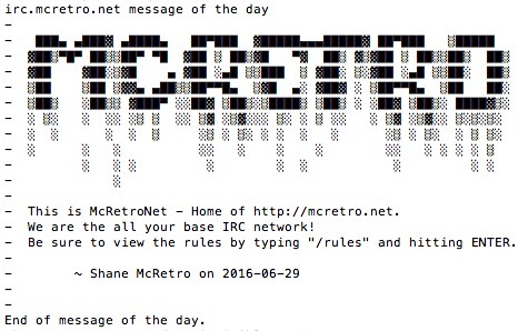 IRC RIP in Peace