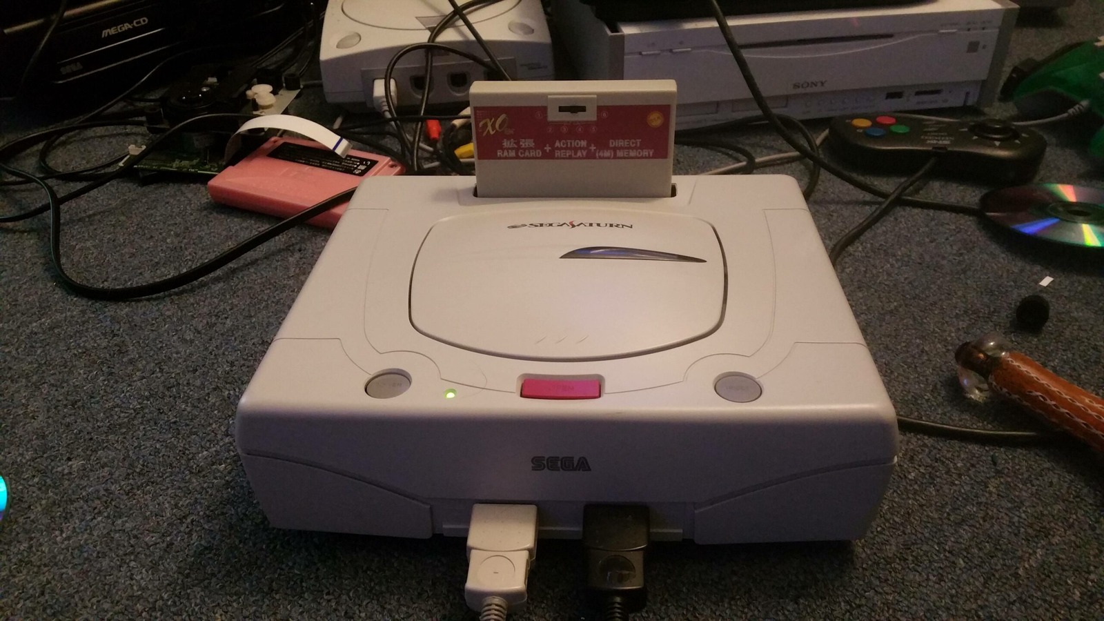 XO 7-in-1 GameShark for Sega Saturn