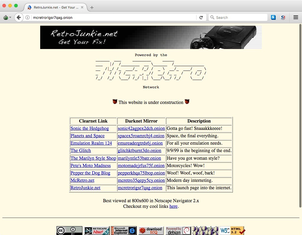 The Darknet, Tor and SSL