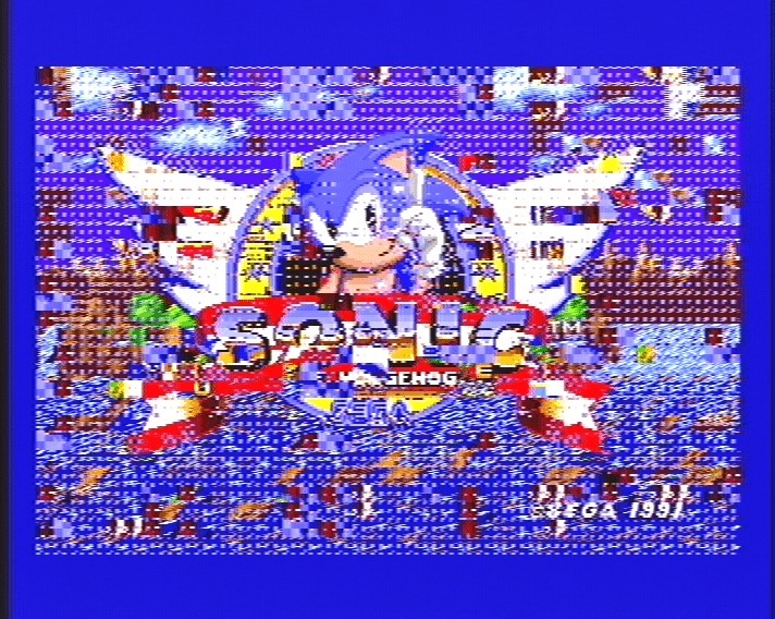 Glitchy Goodness on the Mega Drive