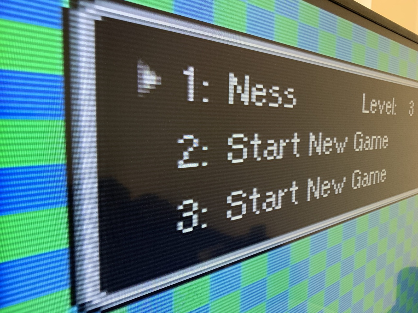 SD2SNES Dying with Added Scanlines!